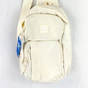 Adidas Utility 4 Sling Bag Wonder White Crossbody OSFA JJ7605